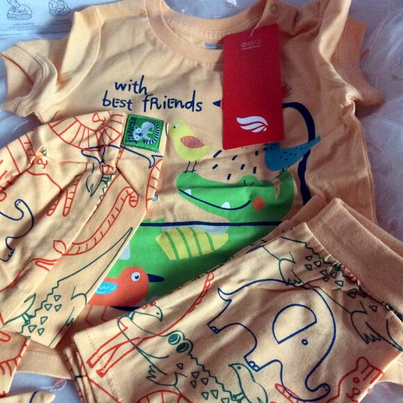 Original Boppy Pillow and 60 Piece NB-XL Boy/Girl Ensembles - Picture 9 of 16